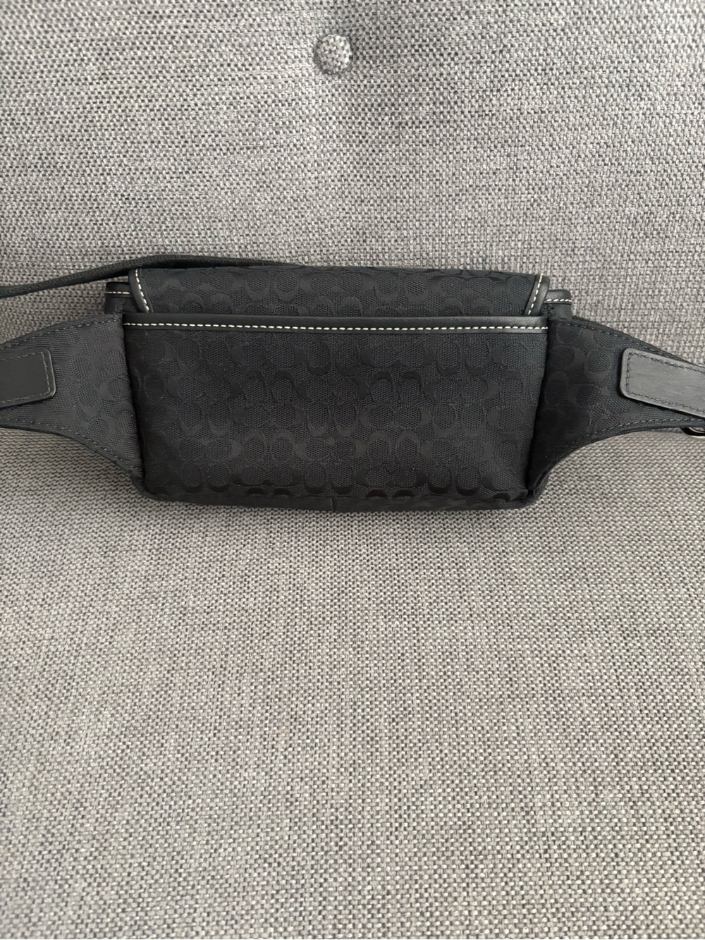 Coach Black Signature Mini Field Bag - Picture 2 of 5